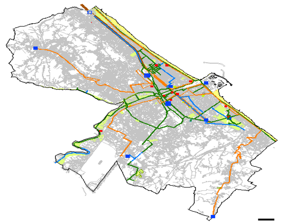 Mappa della strategia di sviluppo urbano sostenibile - Comune di Pescara