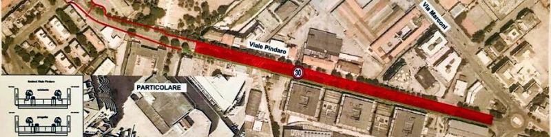 Viale Pindaro: in arrivo nuova pista ciclabile e zona 30